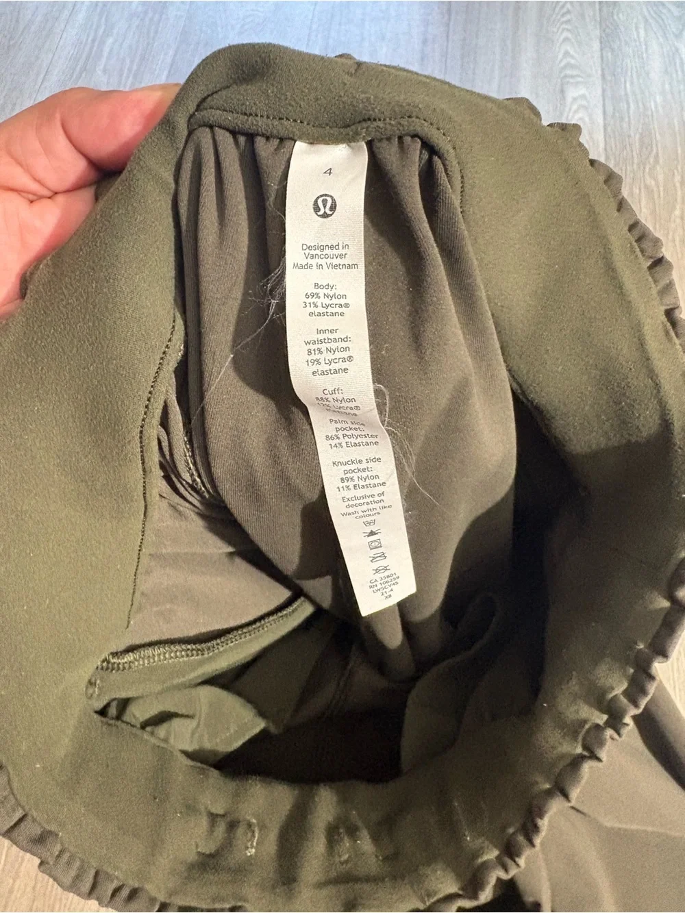 lululemon athletica Olive Green Jogger Pants